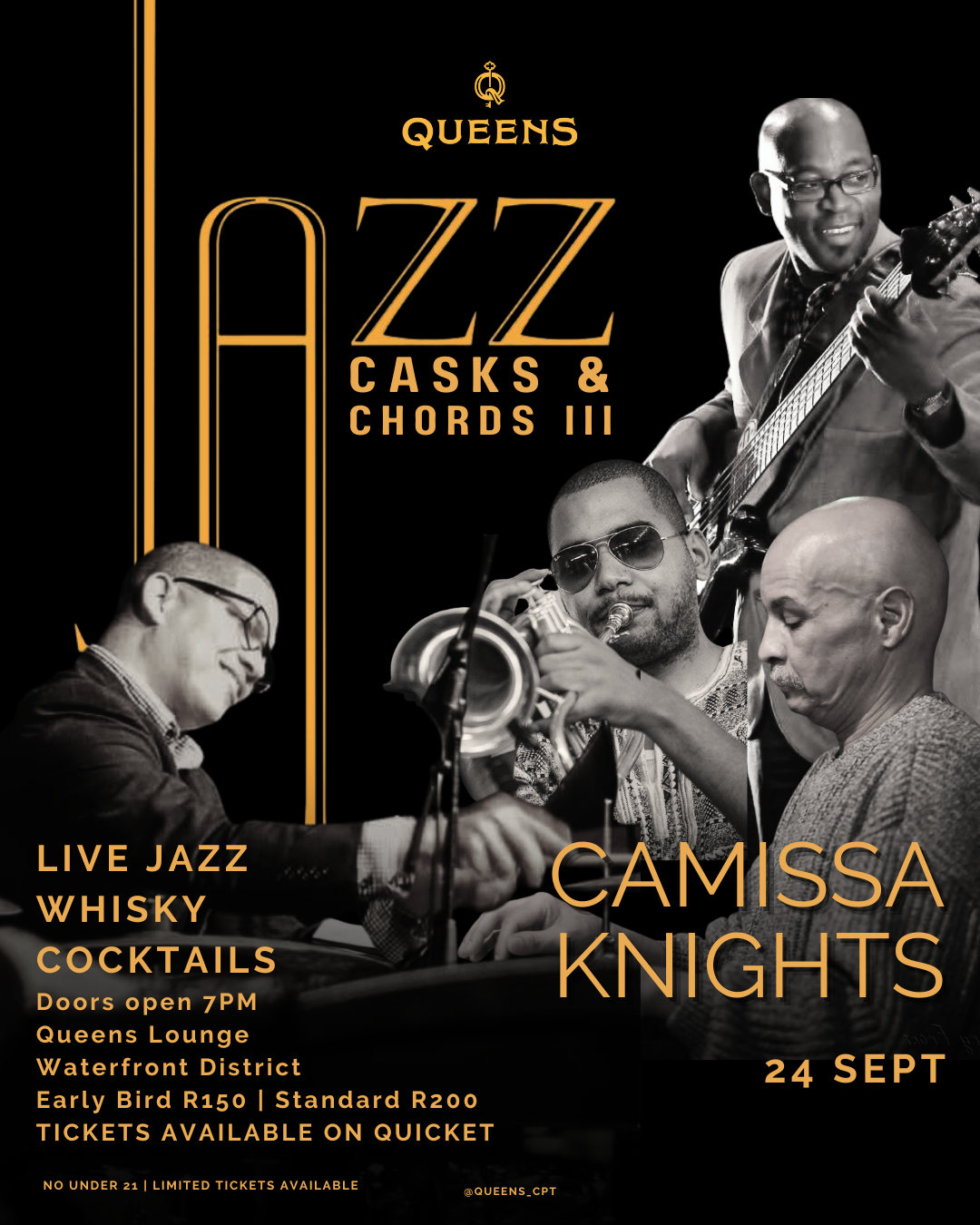 Camissa Knights Live Jazz 24th September